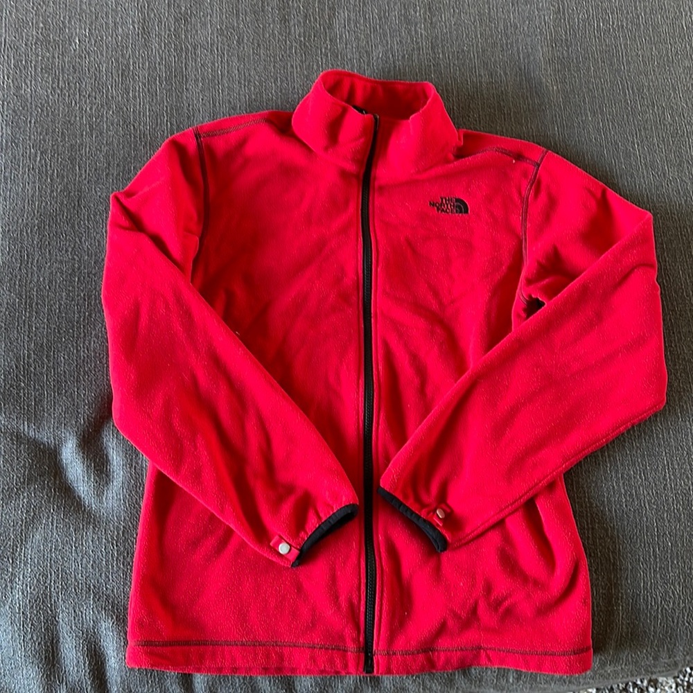 Boys red fleece